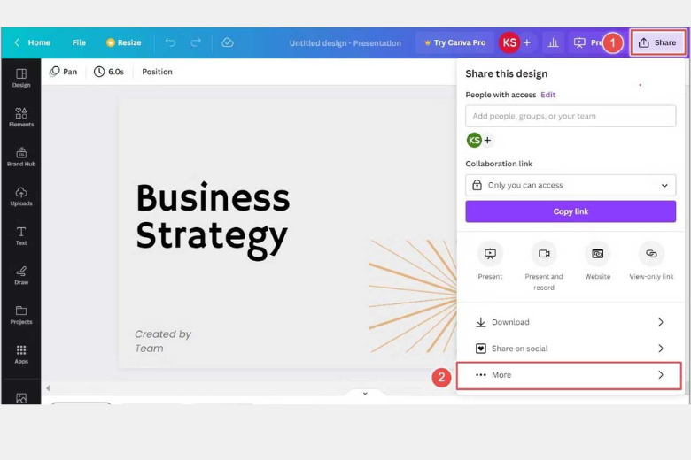 Thêm vào dấu 3 chấm 5
