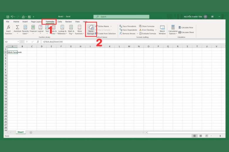 Thực hiện trên thanh công cụ 4