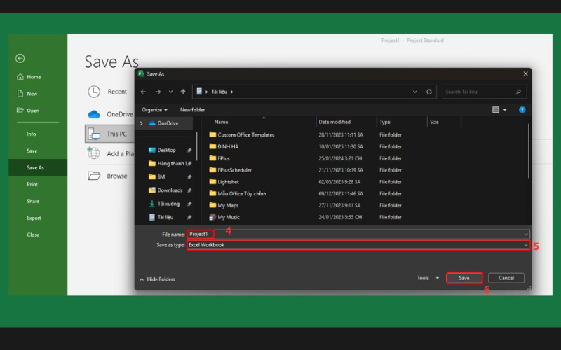 Nhấn chọn lưu 9