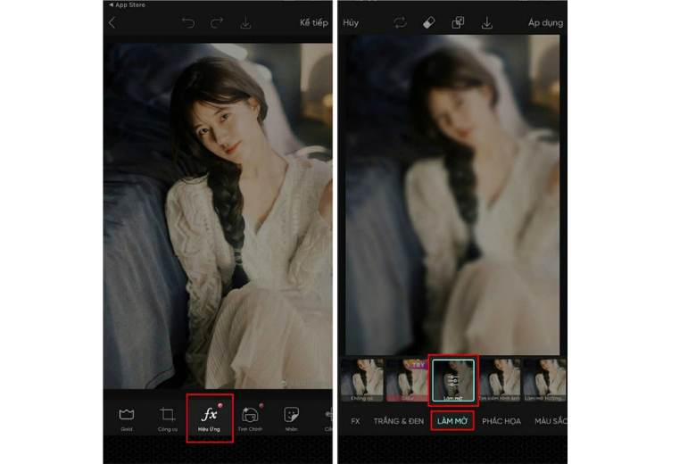 Làm mờ dễ dàng thẩm mỹ 4