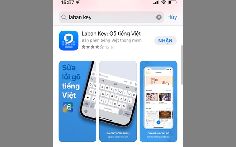 Chọn mục nhận  16