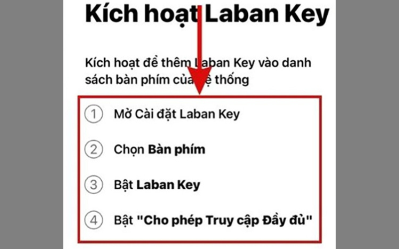 Tiến hành kích hoạt 18