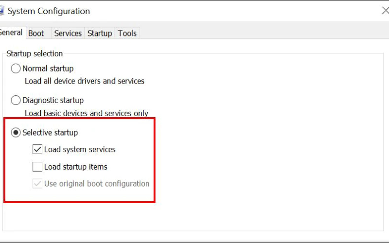 Click vào ô trống 8