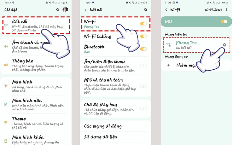 Có thể thực hiện trên Android 7