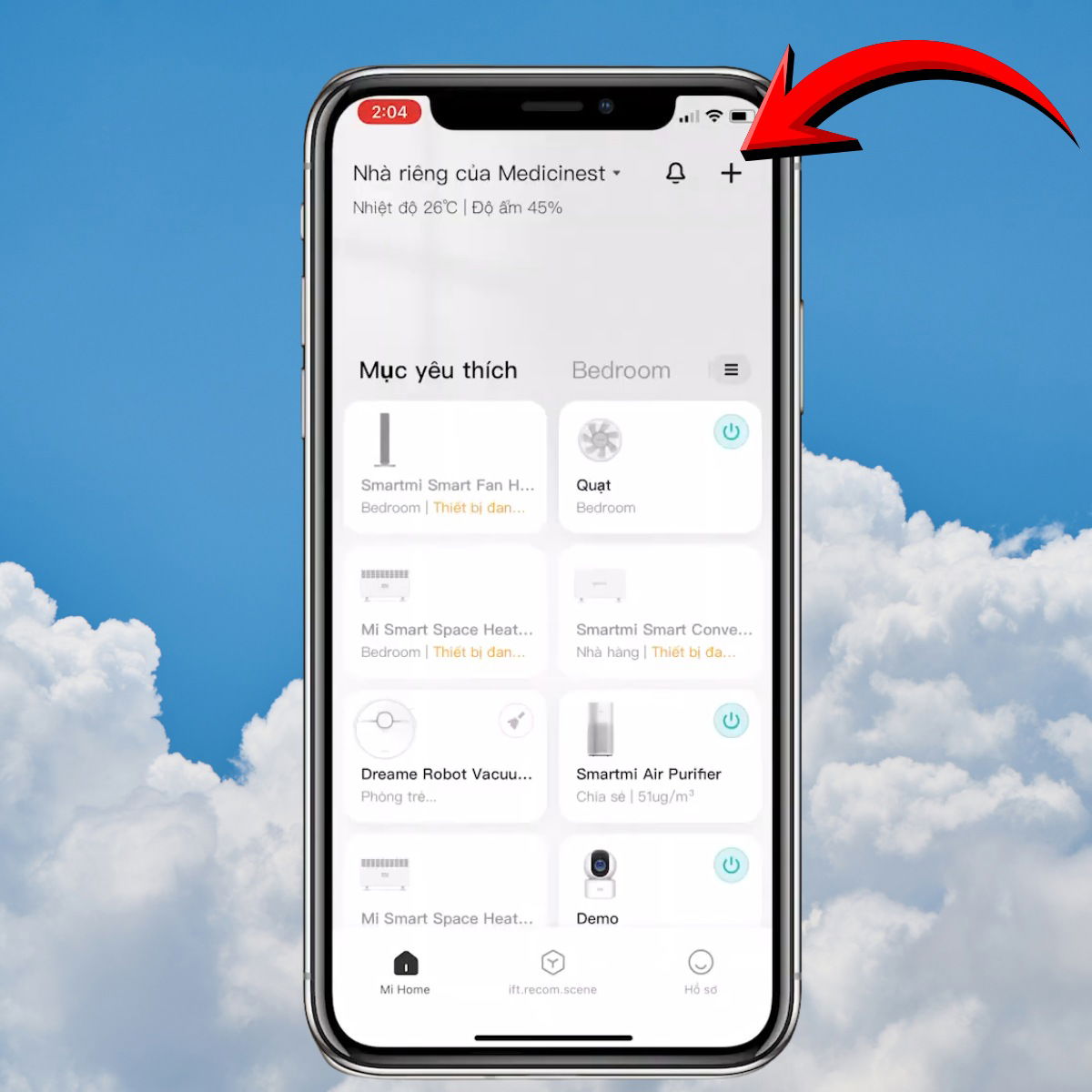Thêm thiết bị mới