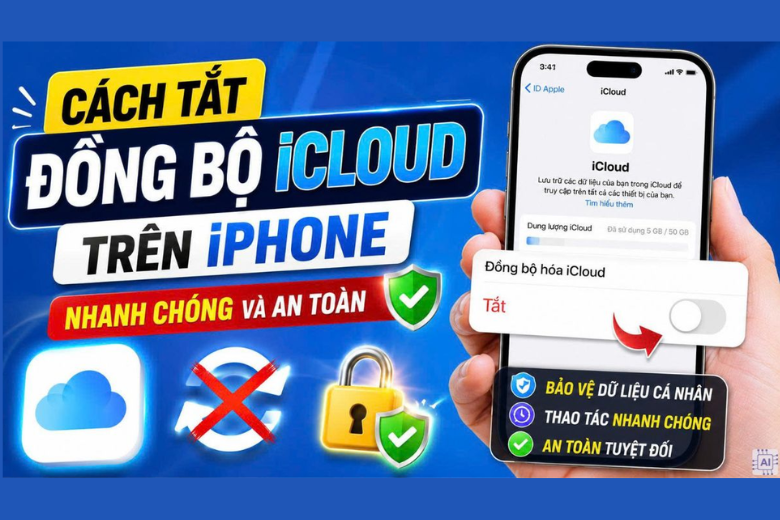 Tắt đồng bộ iCloud nhanh chóng đơn giản 1