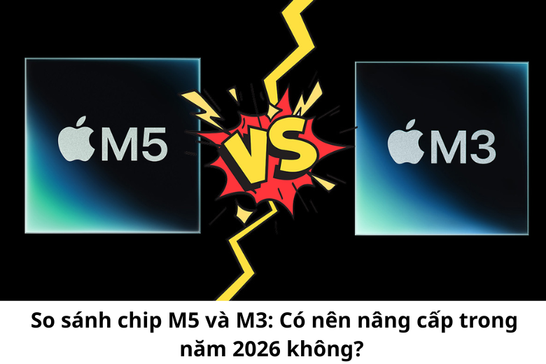 Apple M5 vs Apple M3 1