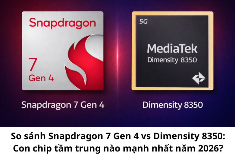 So sánh chip Snapdragon 7 Gen 4 và Dimensity 8350 1