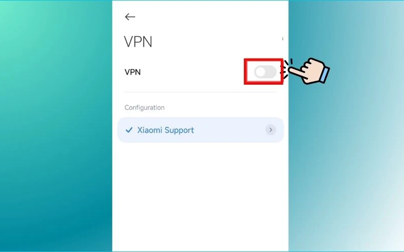 Bật VPN và trải nghiệm 4