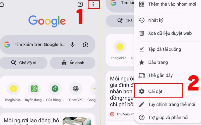 Xóa bộ nhớ đệm và dữ liệu trình duyệt 5