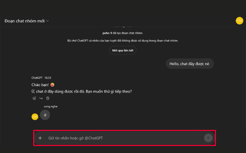 Bạn có thể hỏi bất kỳ điều gì ChatGPT sẽ trả lời nhanh chóng 2