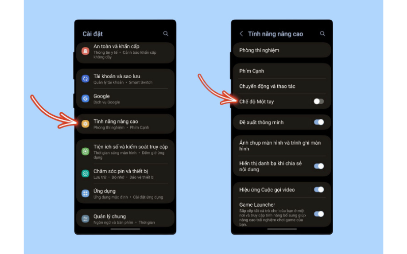 Bật chế độ một tay 4