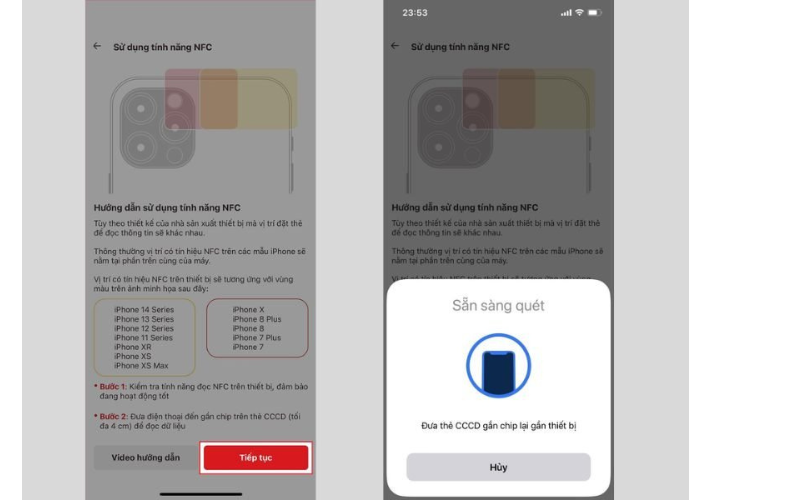 Tiến hành quét 7