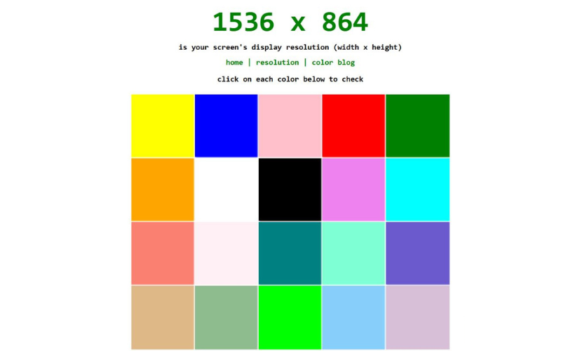 Nên kiểm tra màu sắc 9