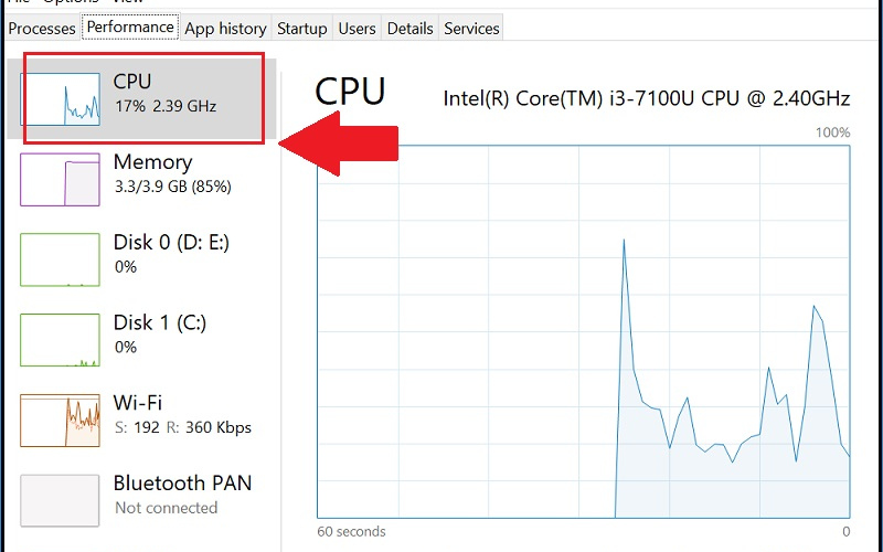 Kiểm tra bằng Task Manager 8