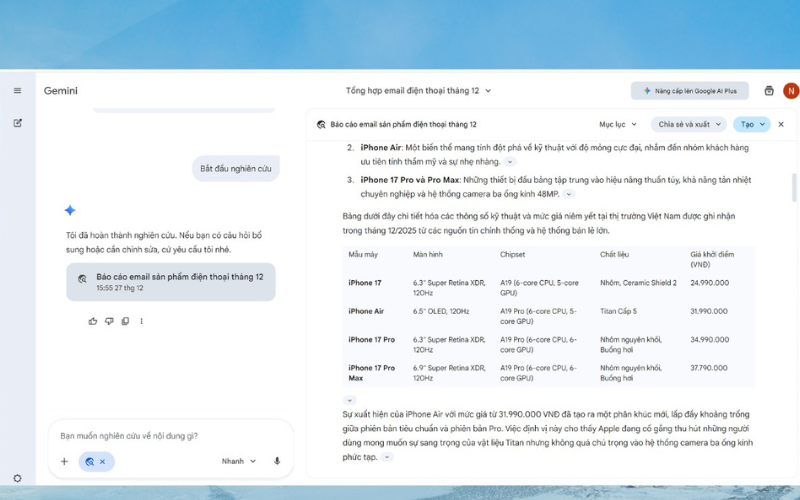 Bảng biểu logic 7