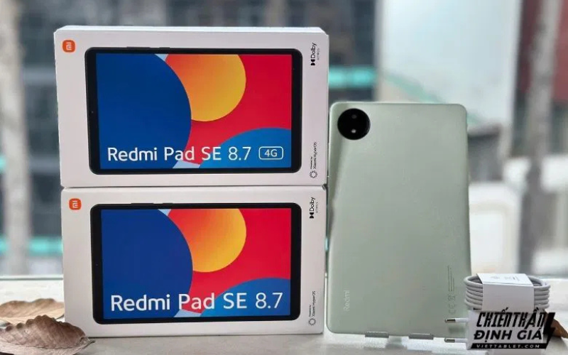 Xiaomi Redmi Pad SE 8.7 nhỏ gọn tiện lợi 2