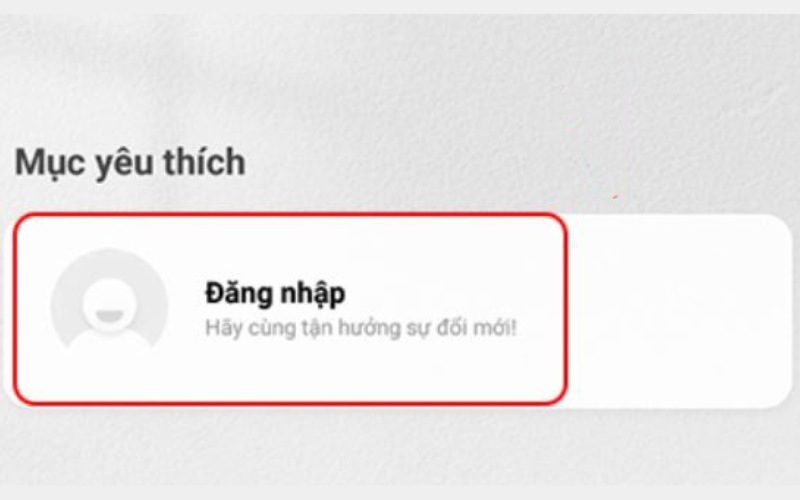 Tiến hành đăng nhập tài khoản 8