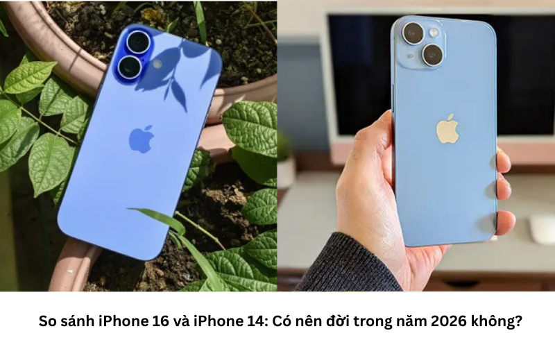 Sự khác biệt giữa iPhone 14 và iPhone 16 1