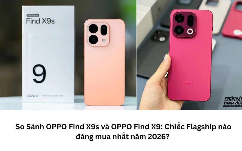 So sánh 2 chiếc Flagship nhà OPPO 1