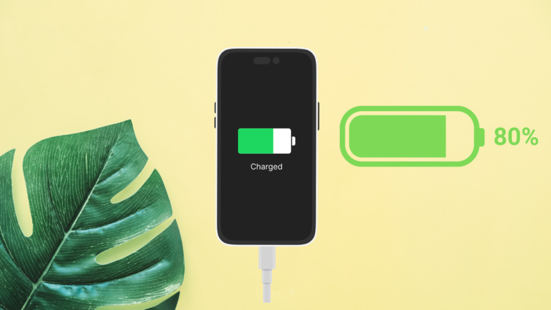 tự động tắt khi sạc pin 80%