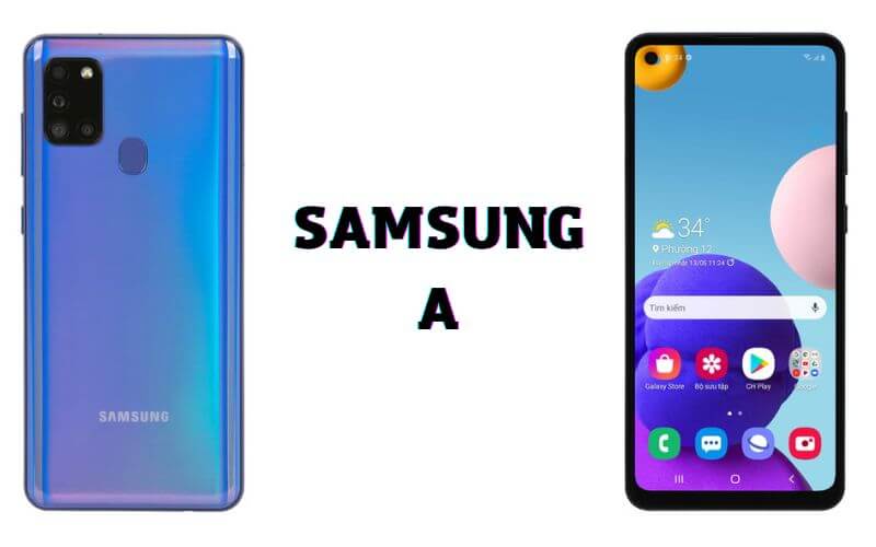 Các dòng samsung A