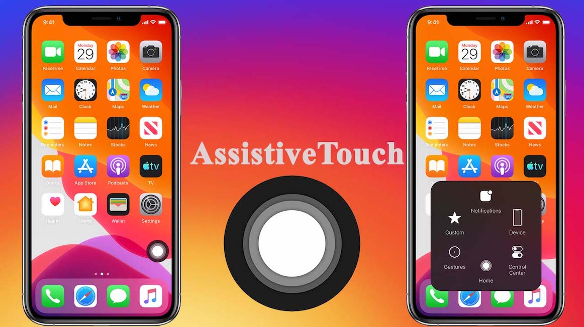 Bật/tắt phím home ảo trên iPhone chạy iOS 12 trở xuống