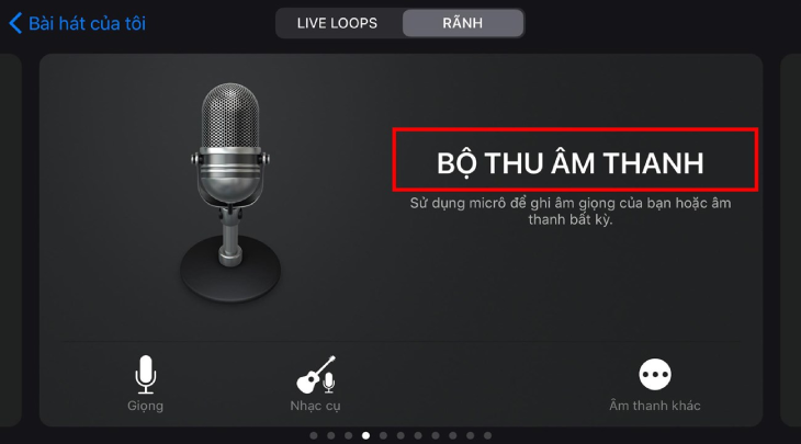 Cài nhạc chuông iPhone bằng ứng dụng Garageband.