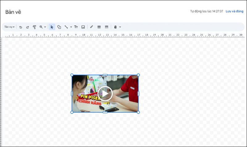 Cách chèn video vào Google Docs thông qua Google Slides