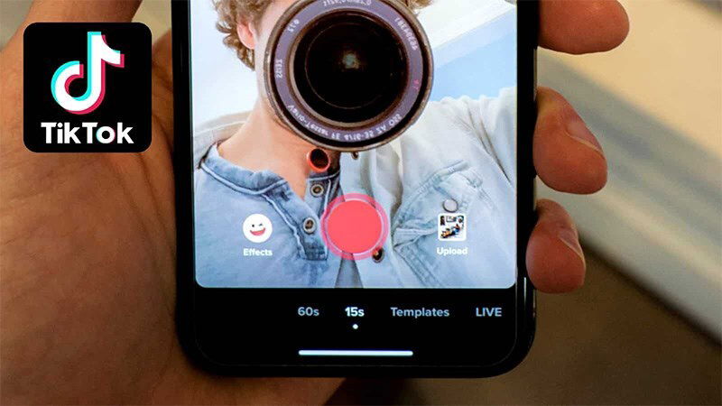 Giao diện TikTok hiện tại chưa hỗ trợ tính năng chụp ảnh trực tiếp từ video