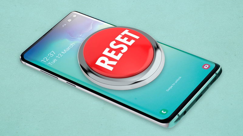 Reset máy khi nghi ngờ nhiễm virus hoặc mã độc