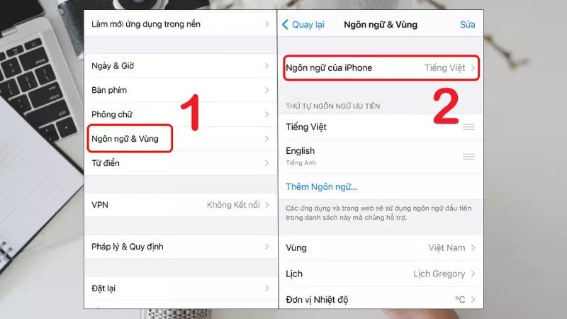 Bước thay đổi ngôn ngữ trên iPhone dễ dàng và nhanh chóng