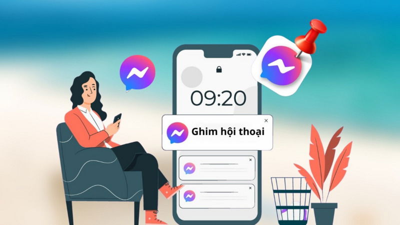 Những lợi ích đáng lưu ý khi sử dụng công cụ ghim tin nhắn của messenger