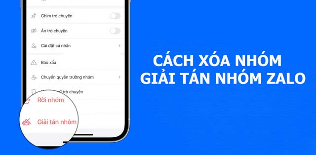 Khi nào cần giải tán nhóm zalo?