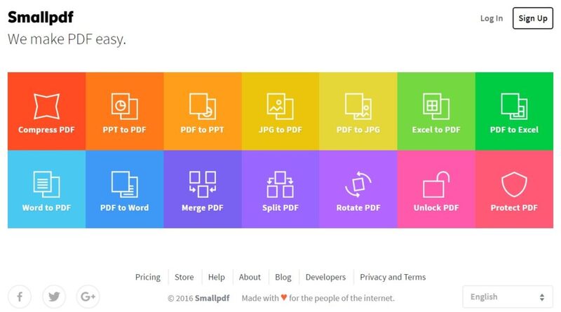 Nén file PDF nhanh gọn bằng phần mềm trực tuyến SmallPDF