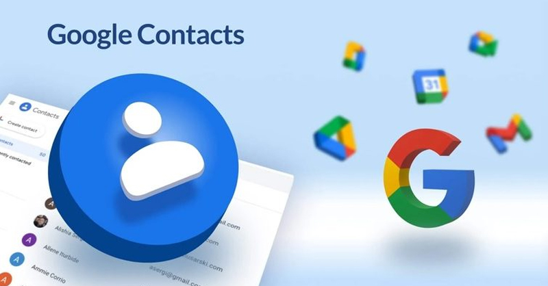 Google Contacts giúp lưu trữ danh bạ nhanh chóng và đồng bộ nhanh