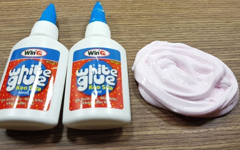 Hướng dẫn làm Slime kết hợp keo sữa và kem đánh răng
