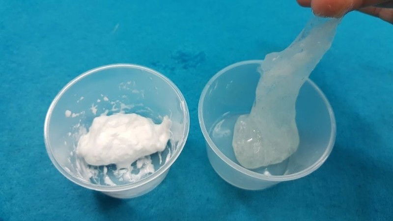 Mẹo làm slime không cần dùng đến keo