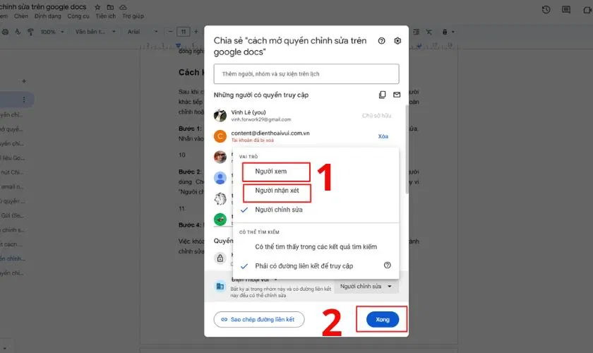 Việc khóa quyền chỉnh sửa trên Google Docs giúp bạn bảo vệ nội dung quan trọng