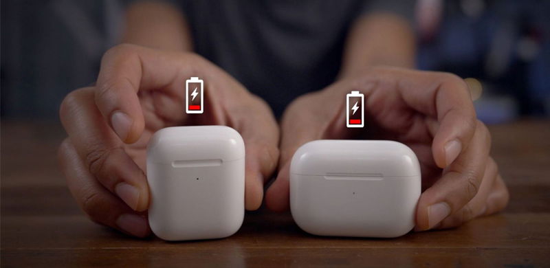 Cách sạc hộp sạc AirPods đúng cách