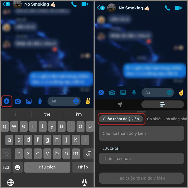 Hướng dẫn chi tiết cách tạo cuộc bình chọn trên ứng dụng Messenger