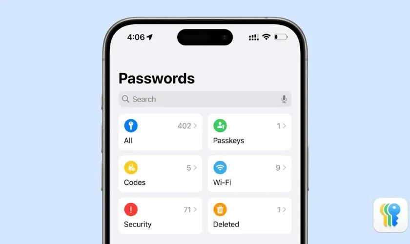 Hoàn toàn có thể kiểm tra và quản lý toàn bộ mật khẩu đã lưu trên iPhone