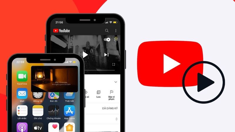 Người dùng xem video thu nhỏ trên màn hình iPhone chạy iOS 26.