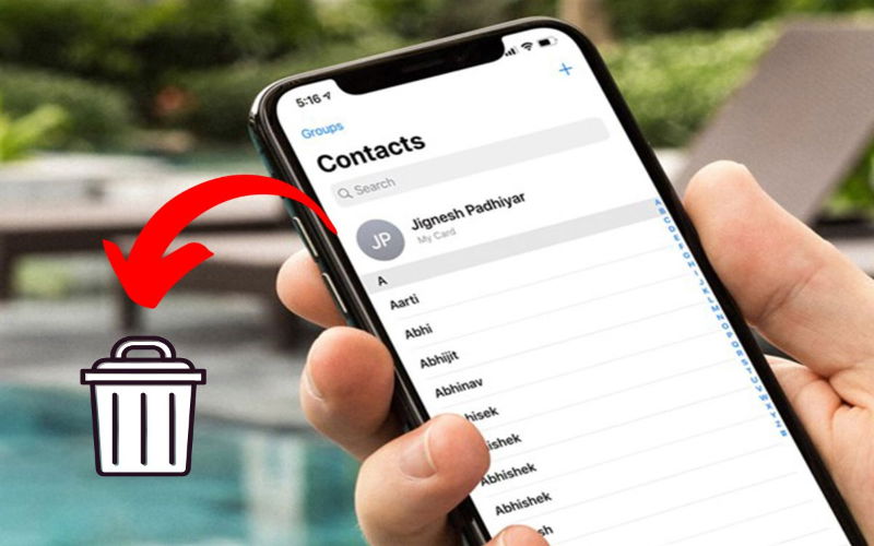Có thể xóa từng danh bạ và đồng loạt trên iPhone được không?