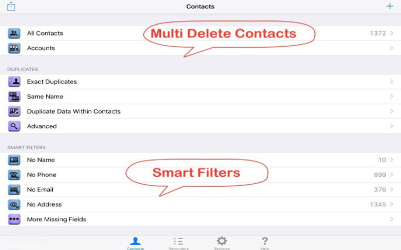 Xóa nhiều số liên lạc cùng lúc bằng ứng dụng Delete Contacts +