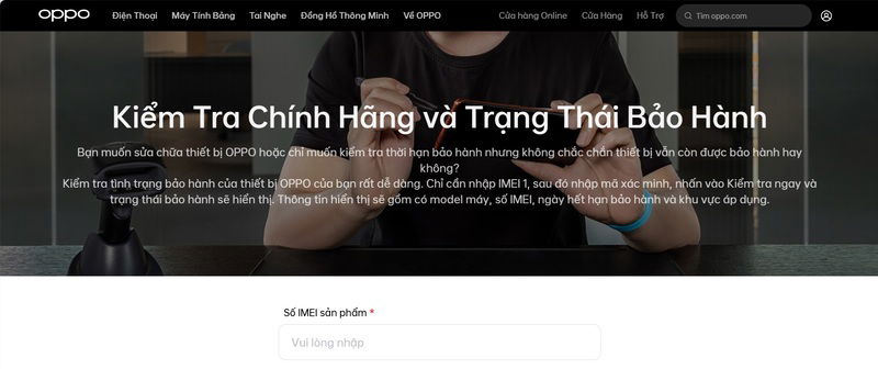 Hướng dẫn cách check bảo hành Oppo thông qua Hotline liên hệ trực tiếp