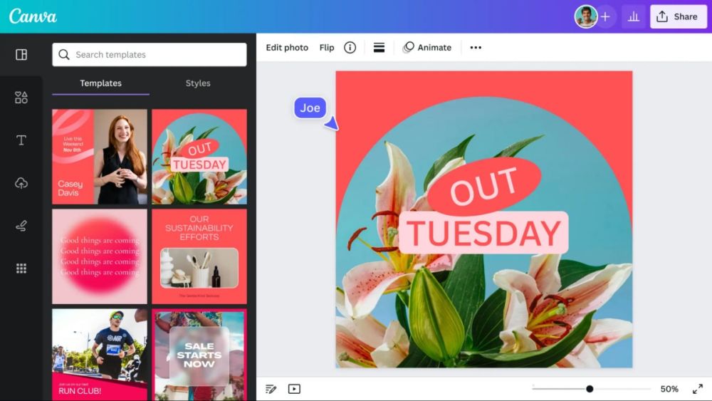 Canva – Công cụ thiết kế AI thân thiện với người mới