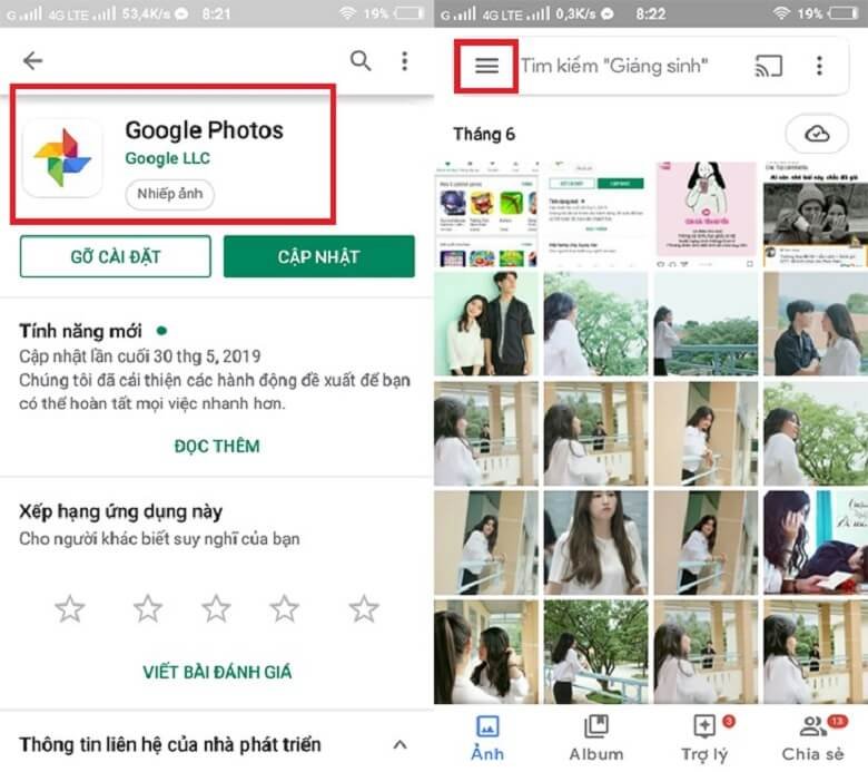 Cách chuyển ảnh từ iPhone sang Samsung bằng ứng dụng Google Photos