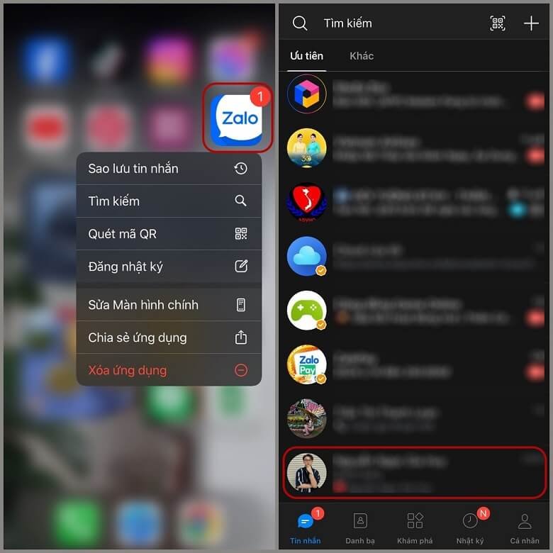 Hướng dẫn chuyển ảnh từ iPhone sang Samsung bằng ứng dụng Zalo