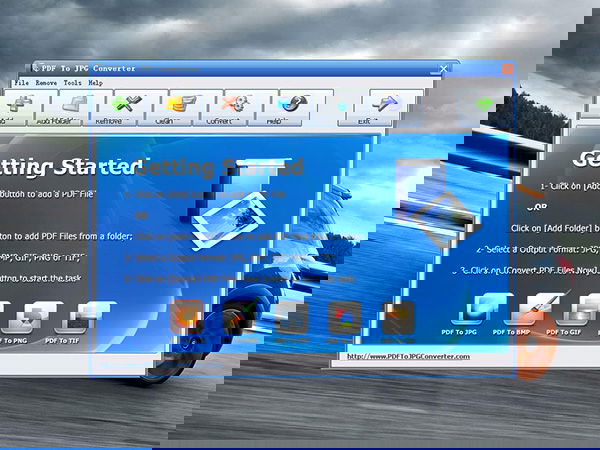 Phần mềm chuyển file PDF sang ảnh PDF to JPG Converter